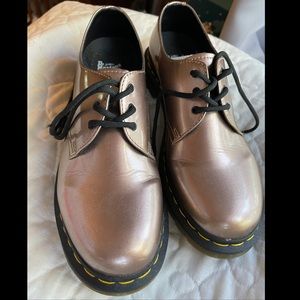 👀Never worn outside!👀 Doc Martens, Rose Gold, EU 43, US women’s 11, US mens 10